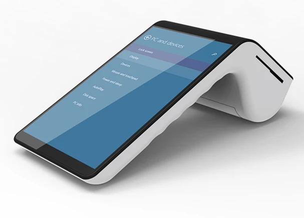 Android 2D сканер штрих кода pos терминал PT7003 с bluetooth и 58 мм Термопринтер|printer pos|thermal printer