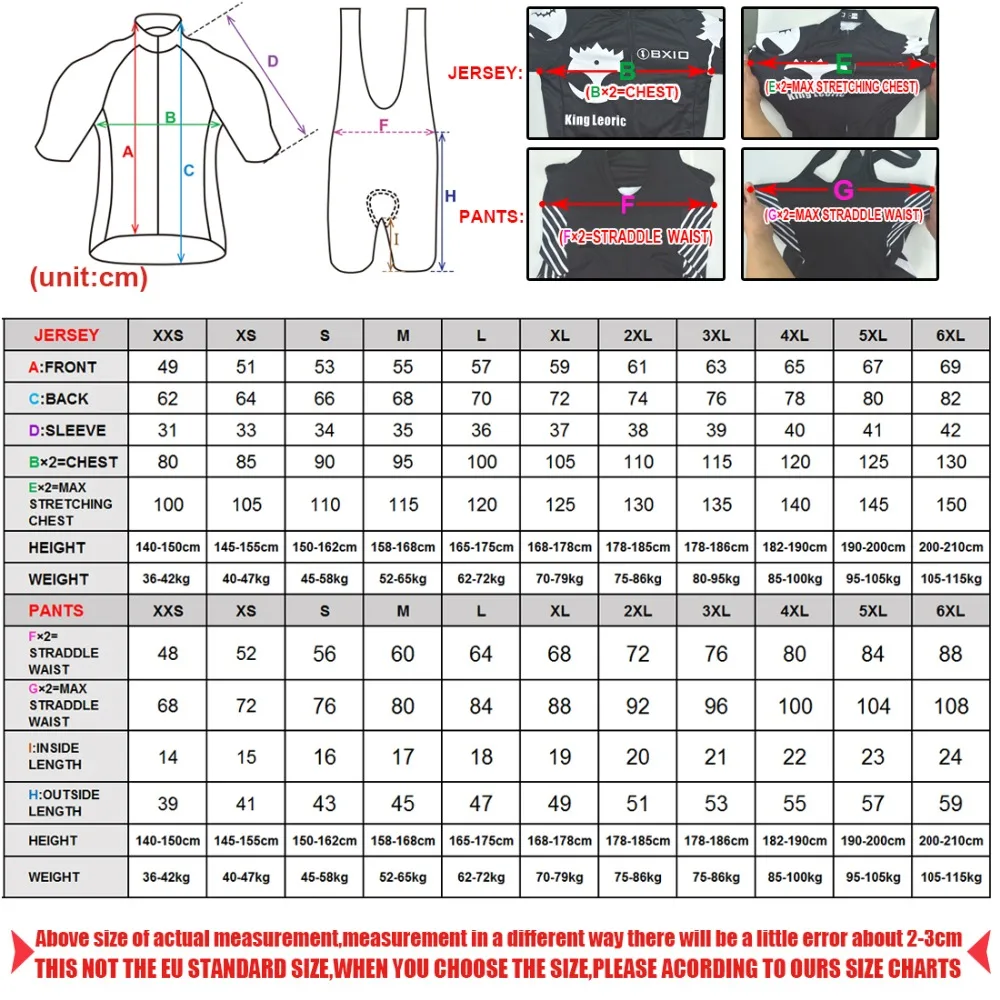 BXIO Pro Bicycle Wear MTB Cycling Clothing Sets Bike Uniform Cycle Shirt Summer Jersey Ropa Ciclismo 170 | Спорт и развлечения