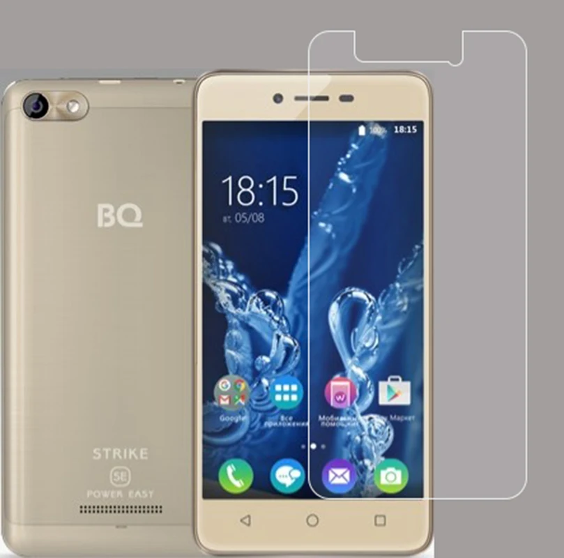 Ультратонкое закаленное стекло для смартфонов BQ Strike Power Easy 5058 Защитная пленка