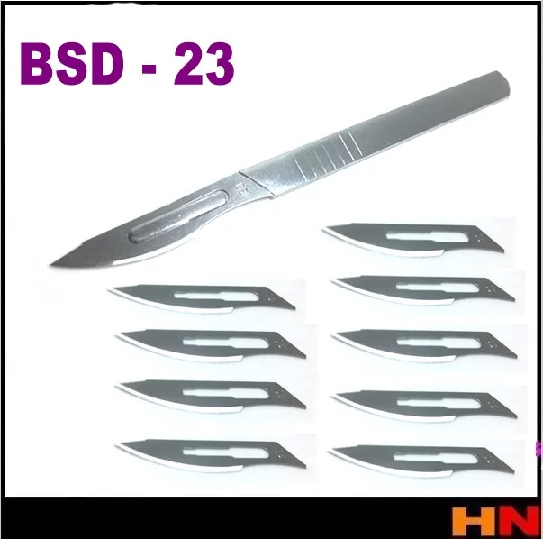 1 Набор BSD 23 № карбоновая фреза с 10 шт. + лезвие 140 мм рукоятка ножа для резки