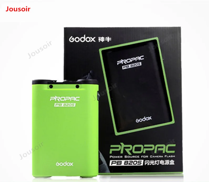 Внешний аккумулятор Godox PB820S 2000 мАч для вспышки камеры блок питания C/ N speedlight CD50
