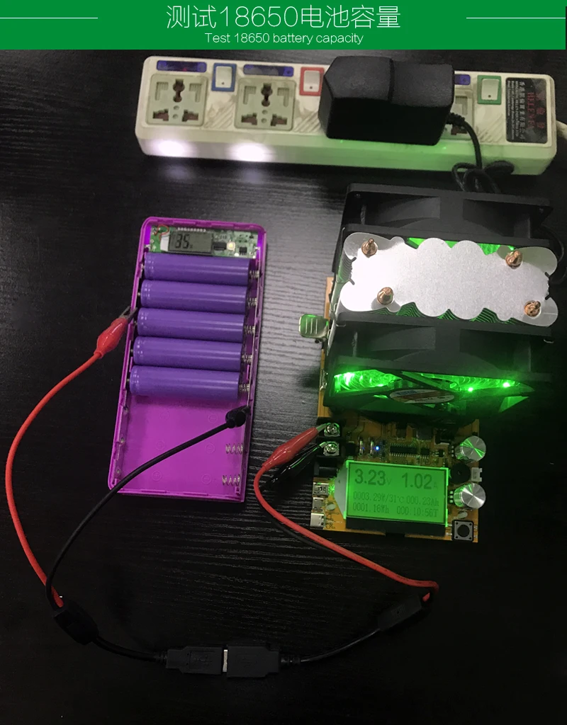 200V 20A 180W регулируемый постоянный ток электронная нагрузка Батарея разрядка Емкость тестер метр 12V24V48V свинцово-кислотный литиевый