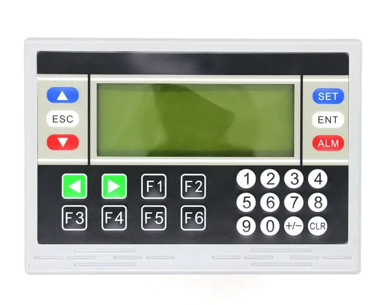 PLC промышленная плата управления одна машина FX1N18MRT С 485 связью OP320 текст дисплей