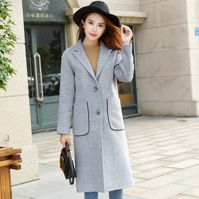 Шерстяной жакет премиум класса женская одежда 2020 элегантное тонкое однобортное