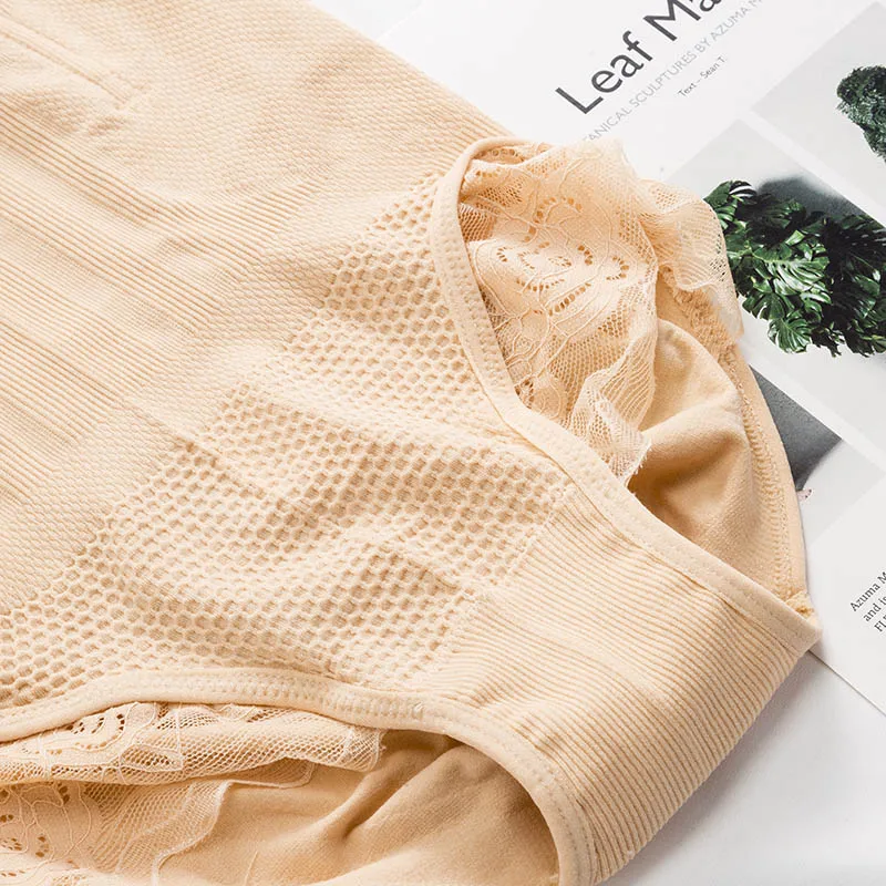 Женское нижнее белье с высокой талией Корректирующее для живота обтягивающие