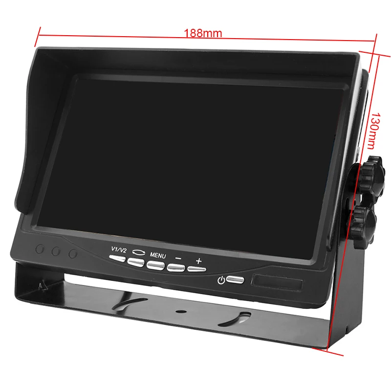 GreenYi 1280*720P 7 &quotIPS экран AHD монитор парковки автомобиля со звездным светом ночного