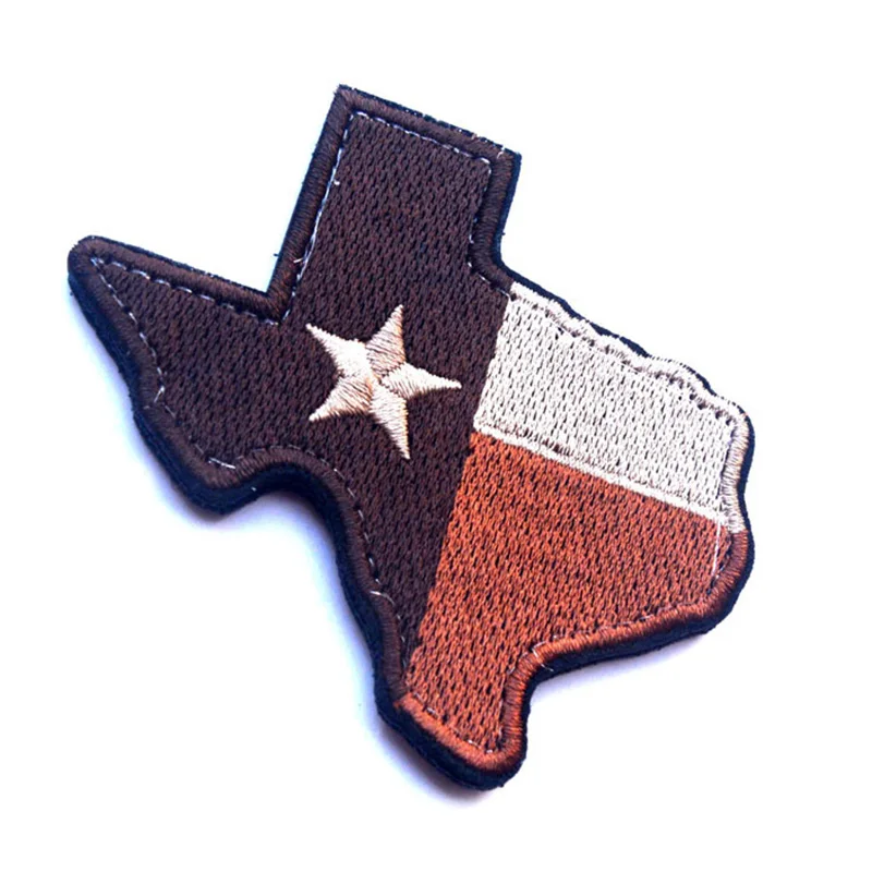 Флаг штата Техас тактические нашивки на боевой дух значок для одежды в стиле Lone