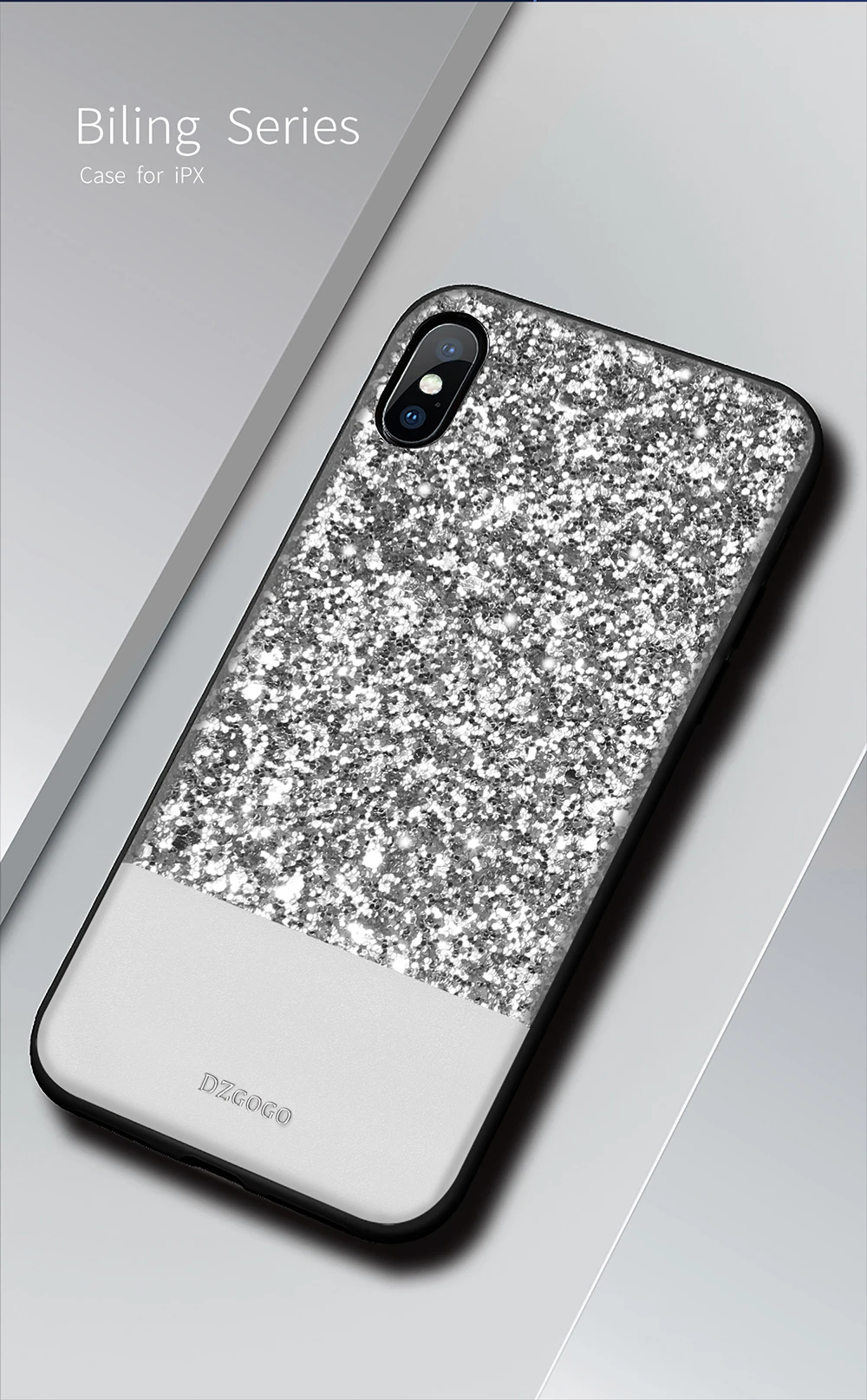 Для Apple iPhone X для iPhone 10 чехол PU блестящий кожаный чехол для Apple iPhone X для iPhone 10 чехол Капа шикарный стиль DZgogo
