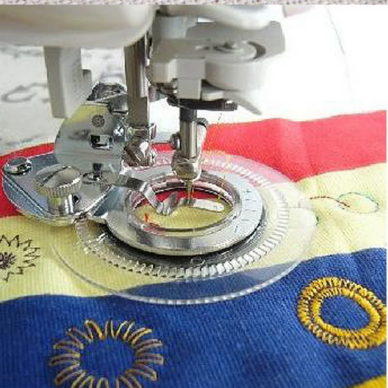 

Flower Stitch Presser Feet Foot for Household Domestic Sewing Machines Parts Fits All Low Shank Singer Brother Babylock