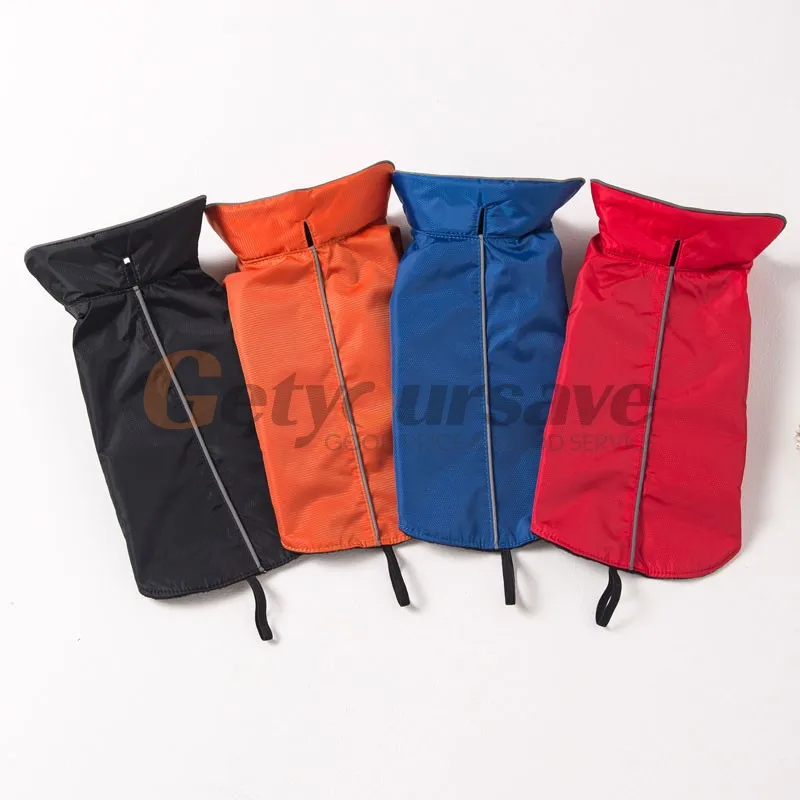 Дождевик для собак непромокаемая одежда верхняя дождевик куртка флисовое теплое