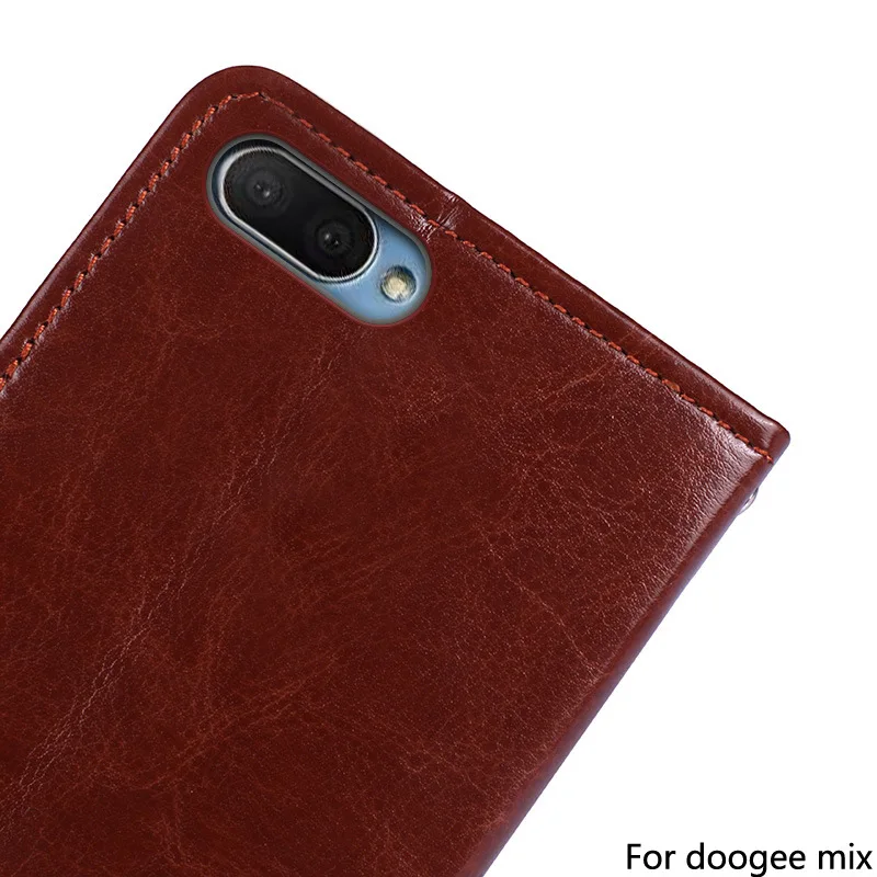 Роскошный чехол книжка для Doogee Mix кожаный высококачественный сотового телефона