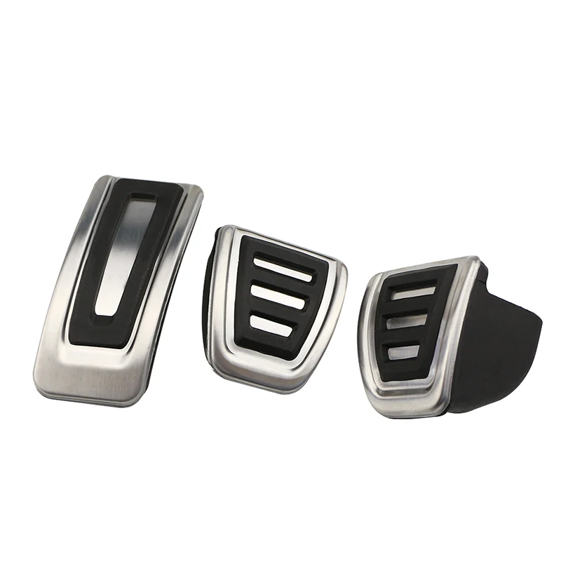 Car Stainless Steel Pedal Pedals Cover for Volkswagen GOLF 7 MK7 Lamando POLO A05 Passat B8 Skoda Rapid Octavia 5E 5F A7 | Автомобили и
