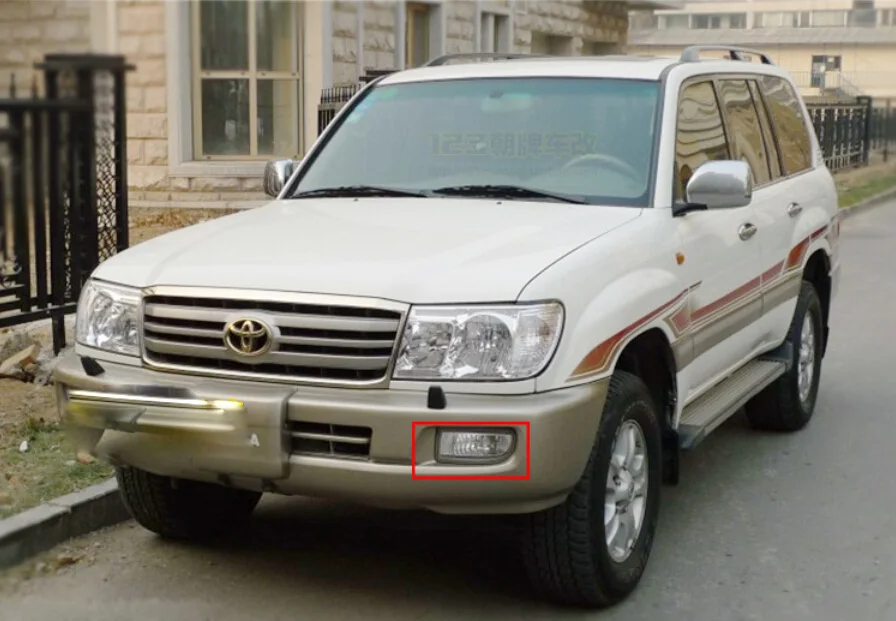 Дневсветильник prado 1998 ~ 2007 YGNUS chrome LC100 FJ100 4500 4700 SUV бесплатная доставка светодиодный