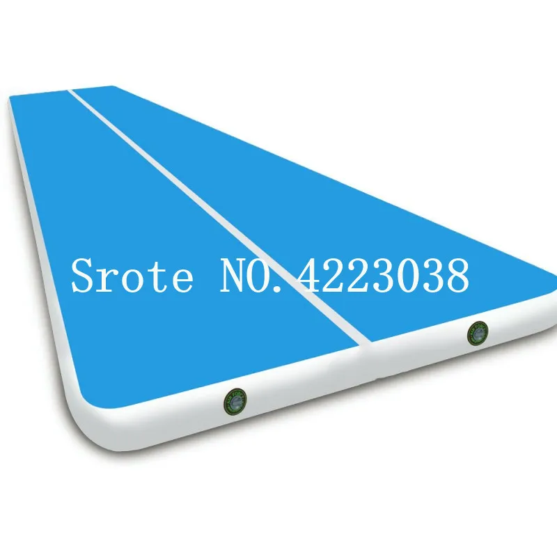 Купить Гимнастический надувной воздушный трек, гимнастический мат для акробатики, 6 м в длину, ширина 2 м, толщина 20 см