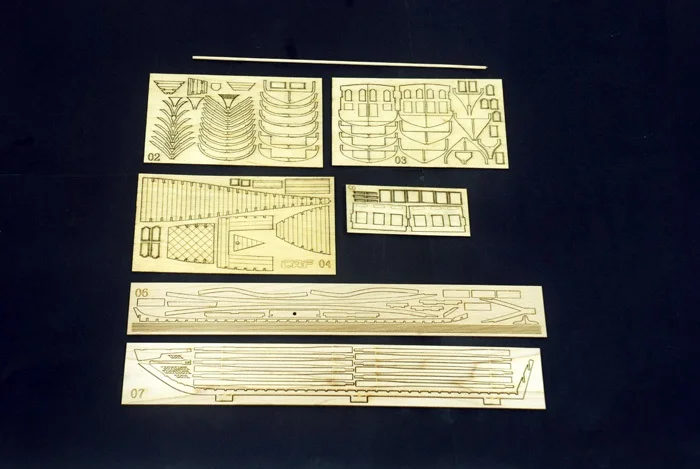 Плотный материал Британский Королевский флот модель HMS Barge 1832 1/48 деревянный