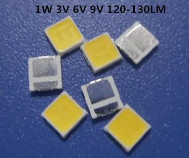 205 шт.> SMD СВЕТОДИОДНЫЙ 2835 Чип 0,5 Вт 1 Вт 3 в 6 в 9 в светильник с бусинами белый 4000 к 60 лм 120лм 1 Вт поверхностное крепление PCB светодиодный светильник излучающая Диодная лампа