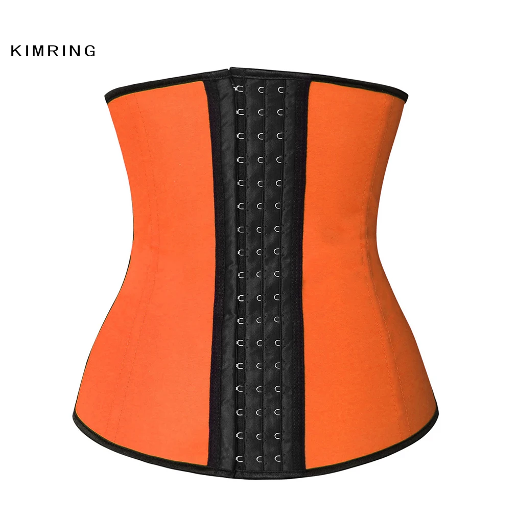 Kimring Steel Bones Underbust Corset Plus Size Latex Waist Cincher Bustiers and Women Shapewear Corselet | Женская одежда