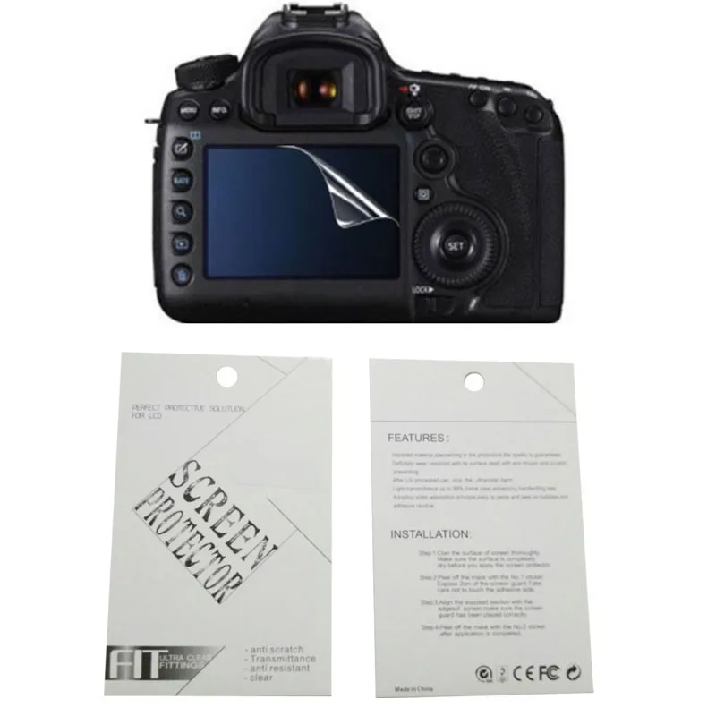 

20 шт. Новая мягкая защитная пленка для экрана камеры Canon 90D 5D Mark II 5Ds Mark Iv 5DS 6D Mark II