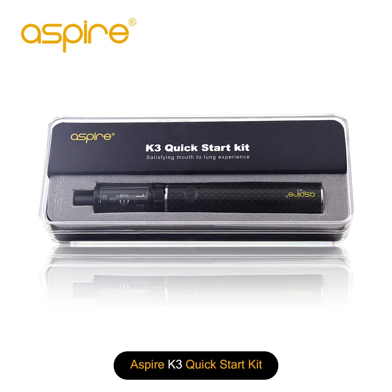 Стартовый набор Aspire K3 электронная сигарета вейп ручка емкостью 2 мл со встроенным