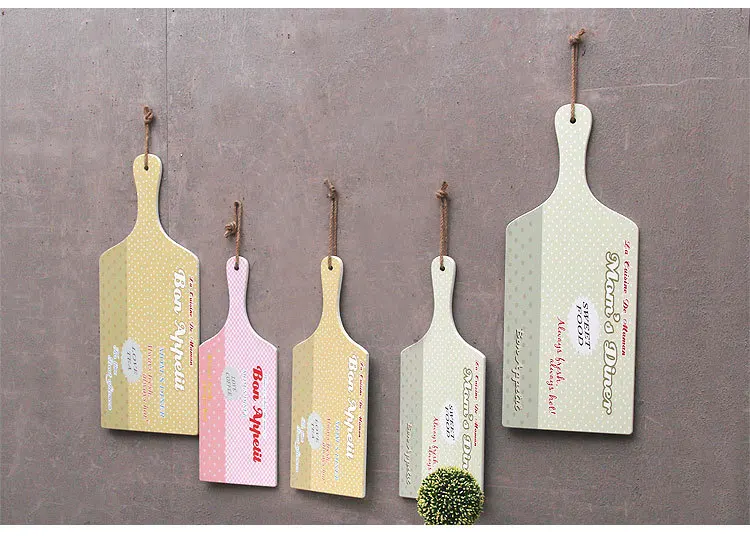 1PC 44x15.8CM Wooden Pizza Board Baking Tray Stone Cutting Platter Cake Bakeware Tools Hanging Decoration ME 020 | Дом и сад