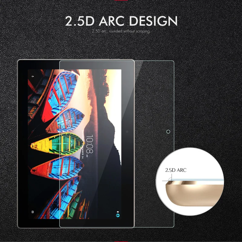 

Soaptree Tempered Glass For Lenovo Tab 2 A10-70 Tab 3 710F 730M 8 plus 10.1 Tablet Screen Protectors Flim