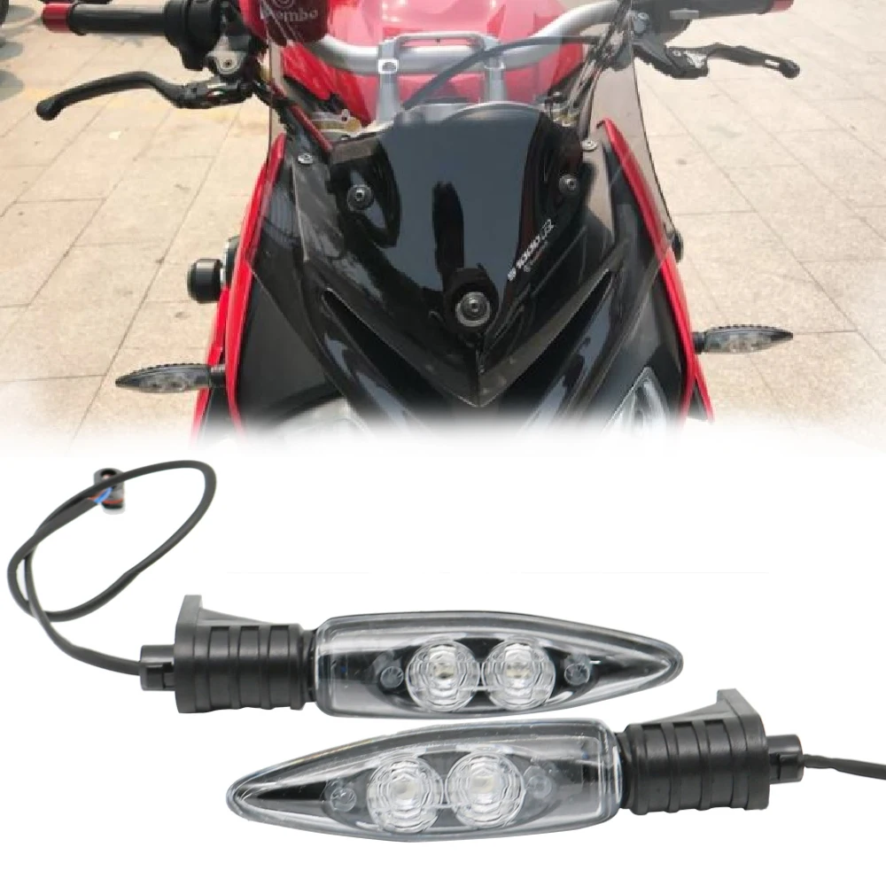 Пара для мотоциклов BMW Светодиодные указатели поворота передние индикаторы R1200 GS