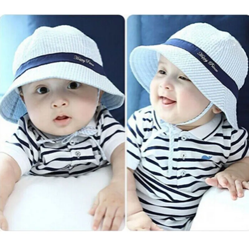 Infant Boy And Girl Kids Hat Spring Summer Pots Hats Cotton Sun Visor Caps baby beanie girls bonnet | Детская одежда и обувь