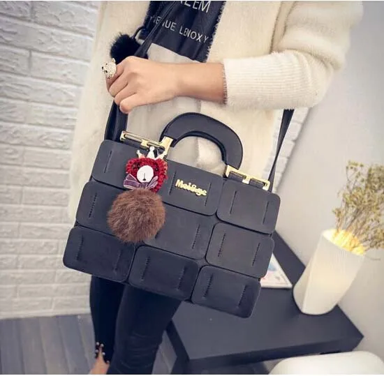 41 0232 Black Высокое качество, женская сумка, шовная Бостонская сумка, Наклонная Сумка через плечо, женские кожаные сумки, дорожные сумки 0232 - Цвет: 41 0232 Black
