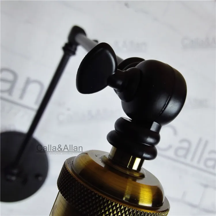 Винтажный Лофт Регулируемый Промышленный Металлический Ретро латунный Кантри