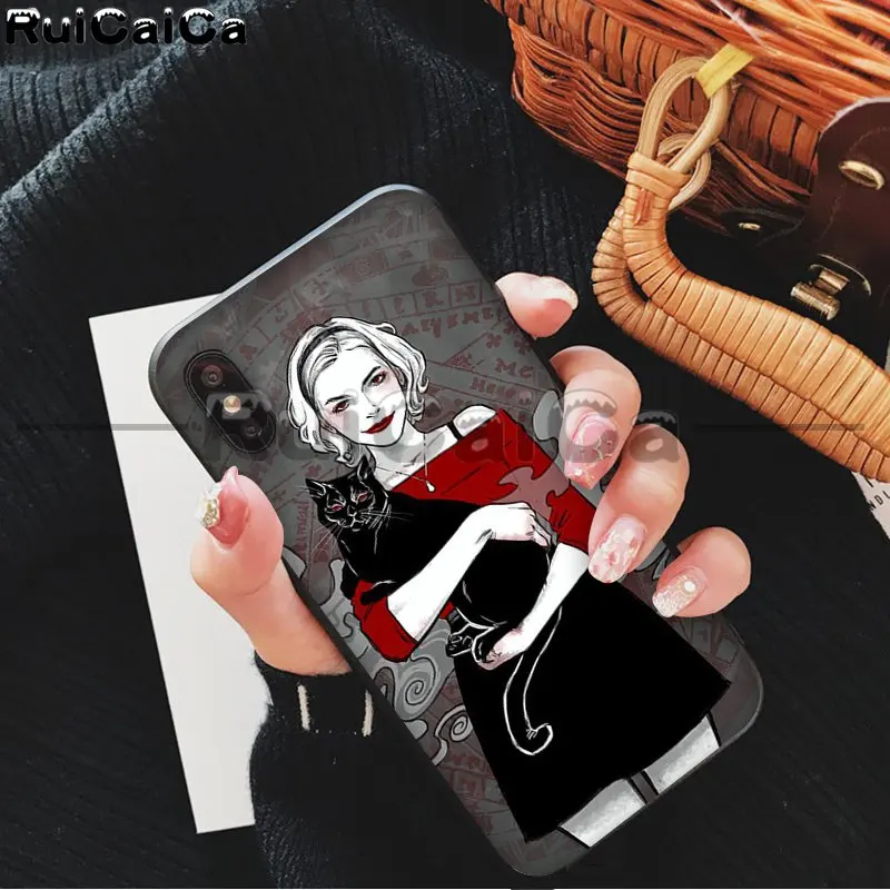 RuiCaiCa Chilling adventures of Sabrina Роскошный Уникальный Дизайн чехол для телефона Apple iPhone 8 7 6 6S Plus X XS MAX 5 5S SE XR