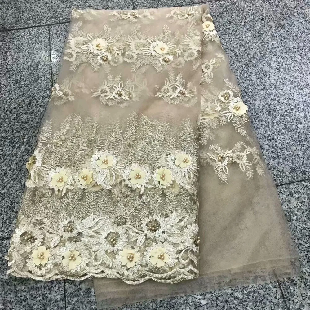 2018 Бесплатная доставка французская кружевная ткань высокого класса африканская