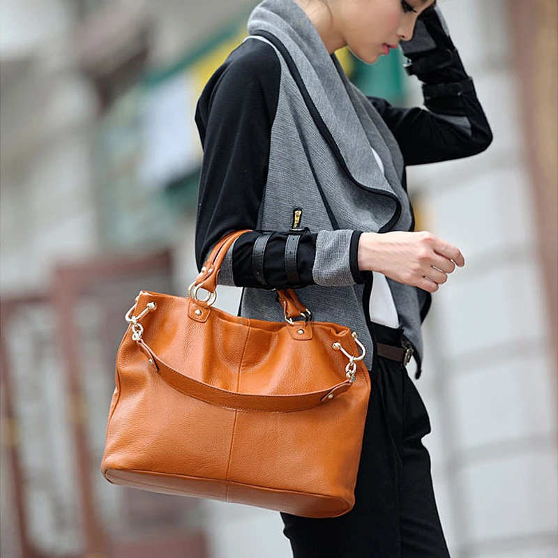 Сумка через плечо из натуральной кожи на молнии 2019|Сумки с ручками| |