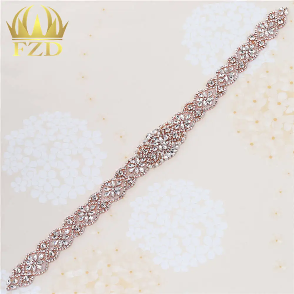 1 шт. Стразы свадебные украшения кристаллы Пришивные пояса блестящие стеклянные