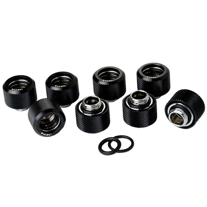 8 шт./лот фитинг для жесткой трубки Od14Mm ручной Компрессионный G1/4ɴ слоя