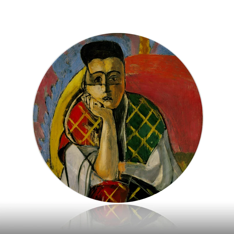 Декоративные тарелки Matisse Керамическая Настенная подвесная тарелка абстрактная