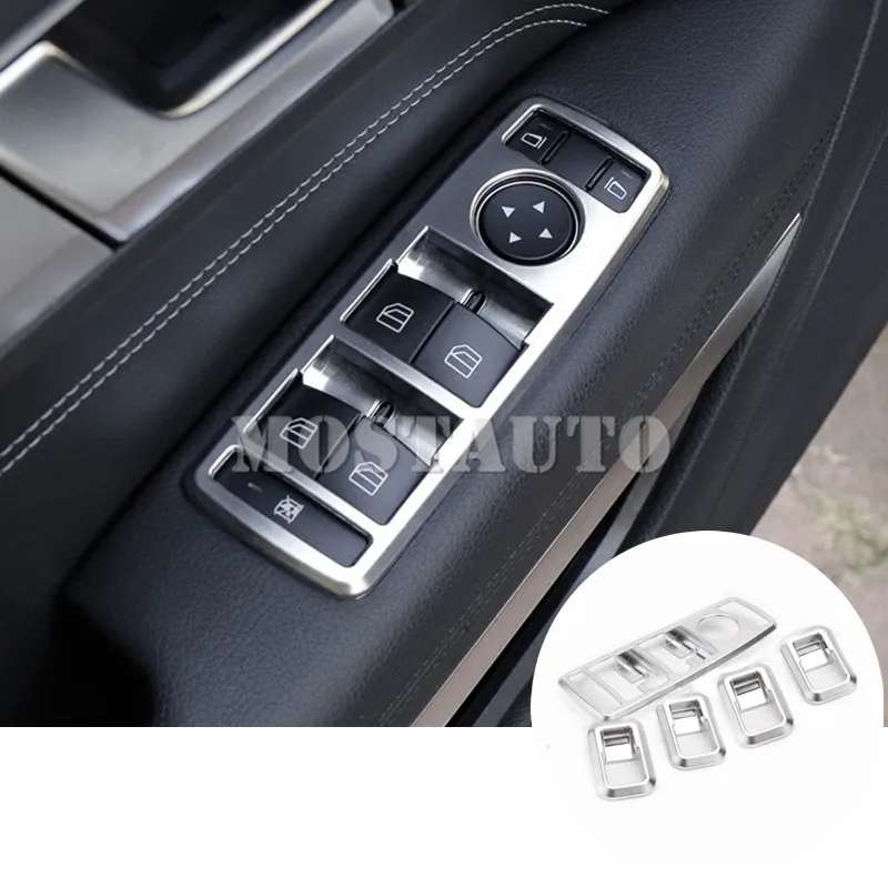 Крышка окна переключателя внутреннего подлокотника для Benz E Class Coupe W207 C207 2009 2016 5
