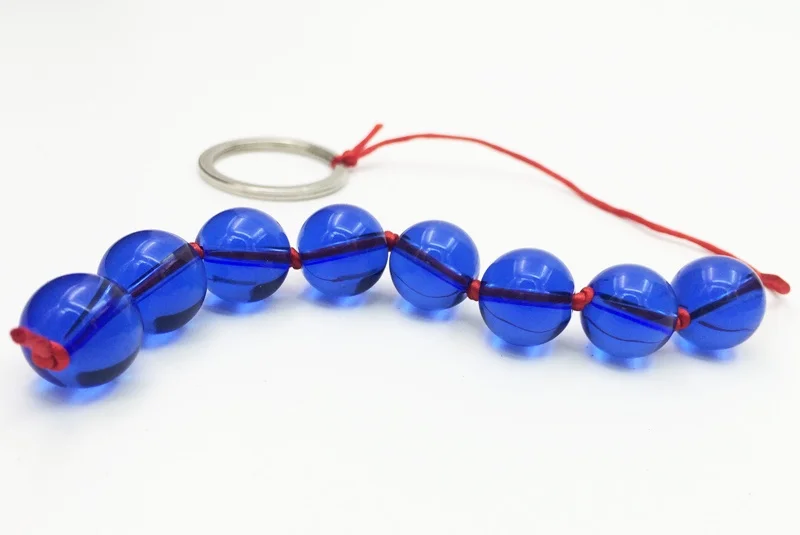 Erotic 6 Color Glass Anal Beads Vaginal Balls Butt Plug Sex Toys Adult Women Crystal Massager Games Supplies |