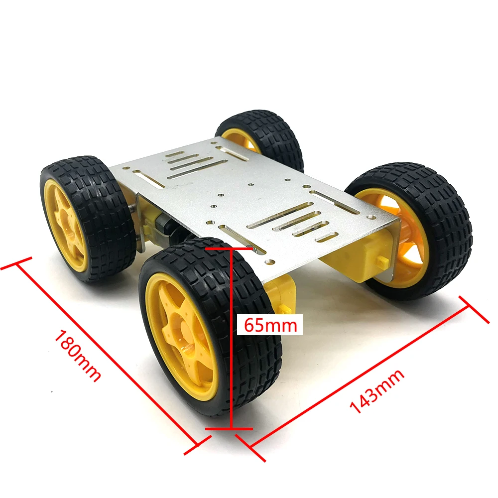 DIY робот 4wd шасси автомобиля mini C10 с четырьмя колесами мотора TT для arduino uno r3 diy eduational