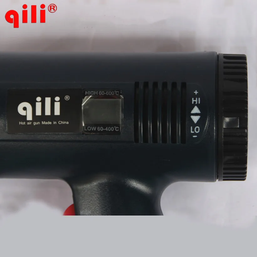 QILI QR 866A тепловой пистолет с регулируемой температурой плавный термостат