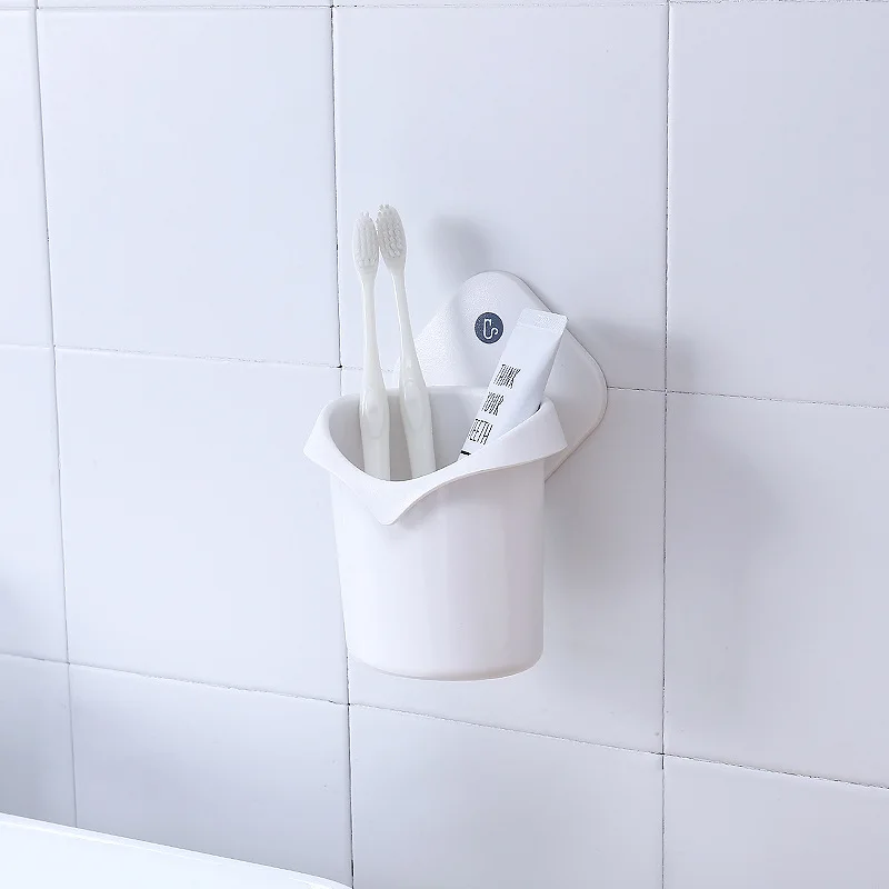 Держатель для сливной зубной щетки без дырочек держатель чашка Хранения