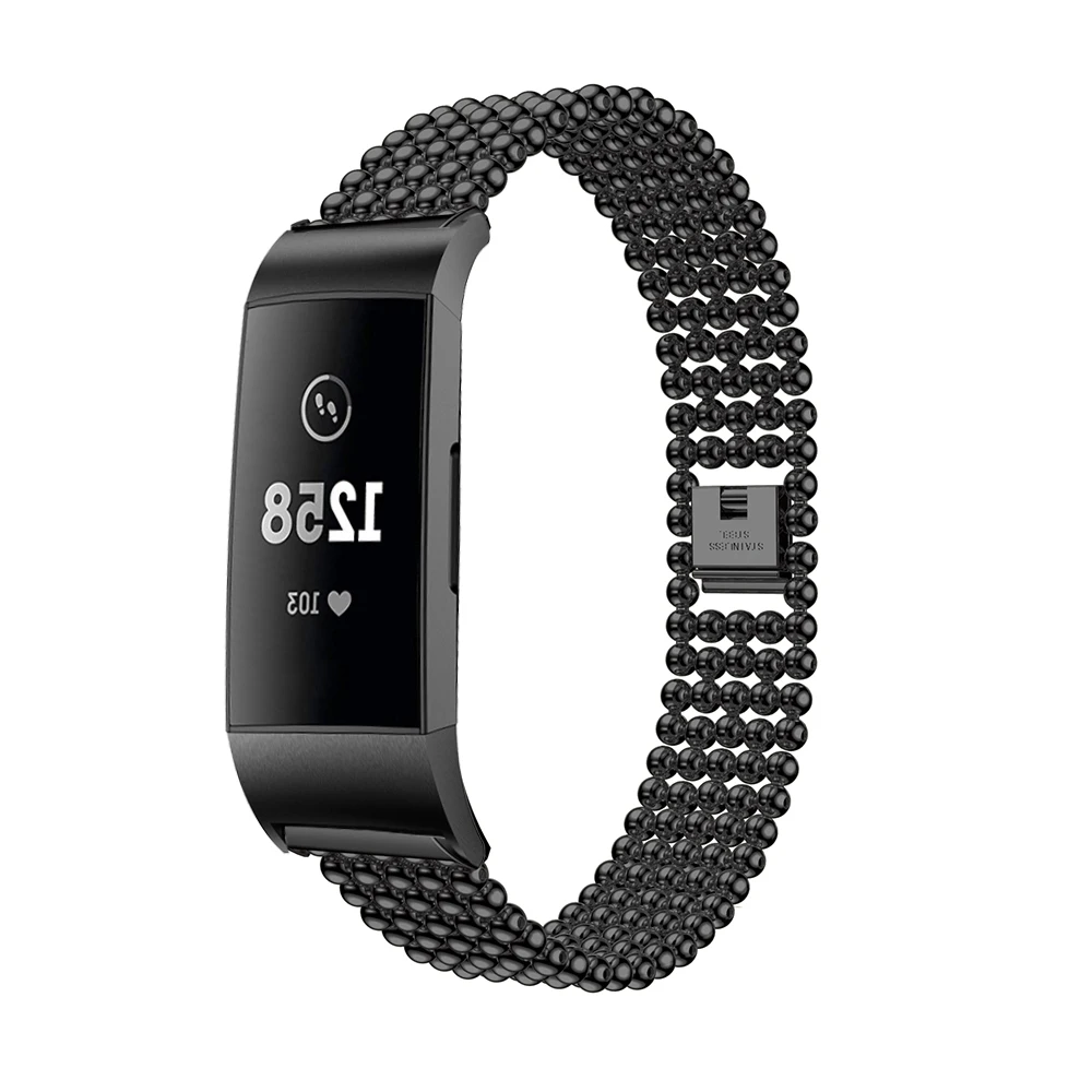 Для Fitbit Charge3 сменный металлический браслет из нержавеющей стали ремешок Смарт-часы ремни браслет для Fitbit Charge 3
