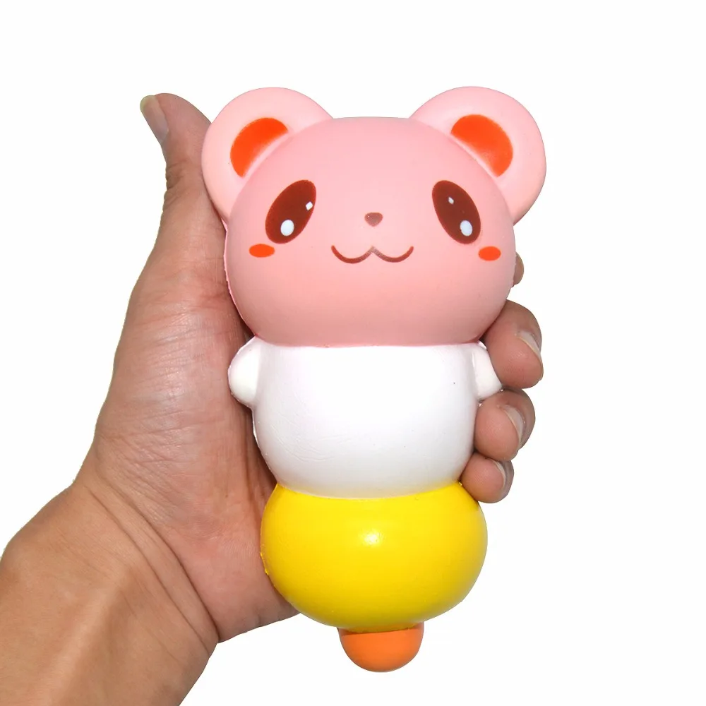 

1PCS New Super Slow Rising Squishy Animal Dango Scented Cute Face Original Package Kids Gift Toy Random Color