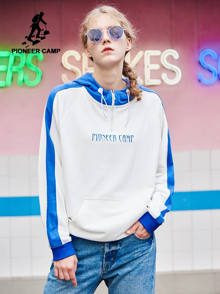 Новинка 2019 года худи Pioneer Camp женская брендовая одежда модная толстовка