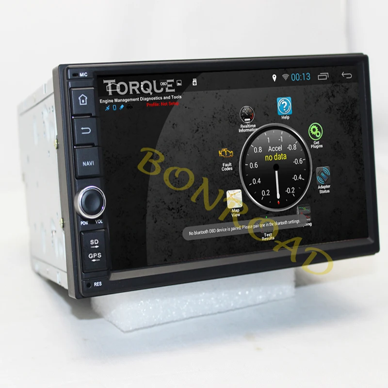 Bonroad 2Din 7 'ƌ.0 автомобилей плеер Радио GPS Универсальный без DVD Аудиомагнитолы