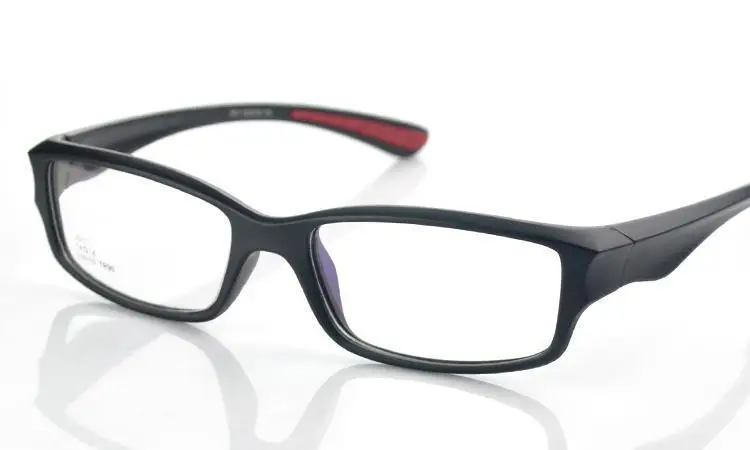 2011 black red legs Новая ультра-легкие унисекс TR90 анти-скользящей оправа для очков очки корректирующие очки при близорукости очки Рамка Очки - Цвет оправы: 2011 black red legs