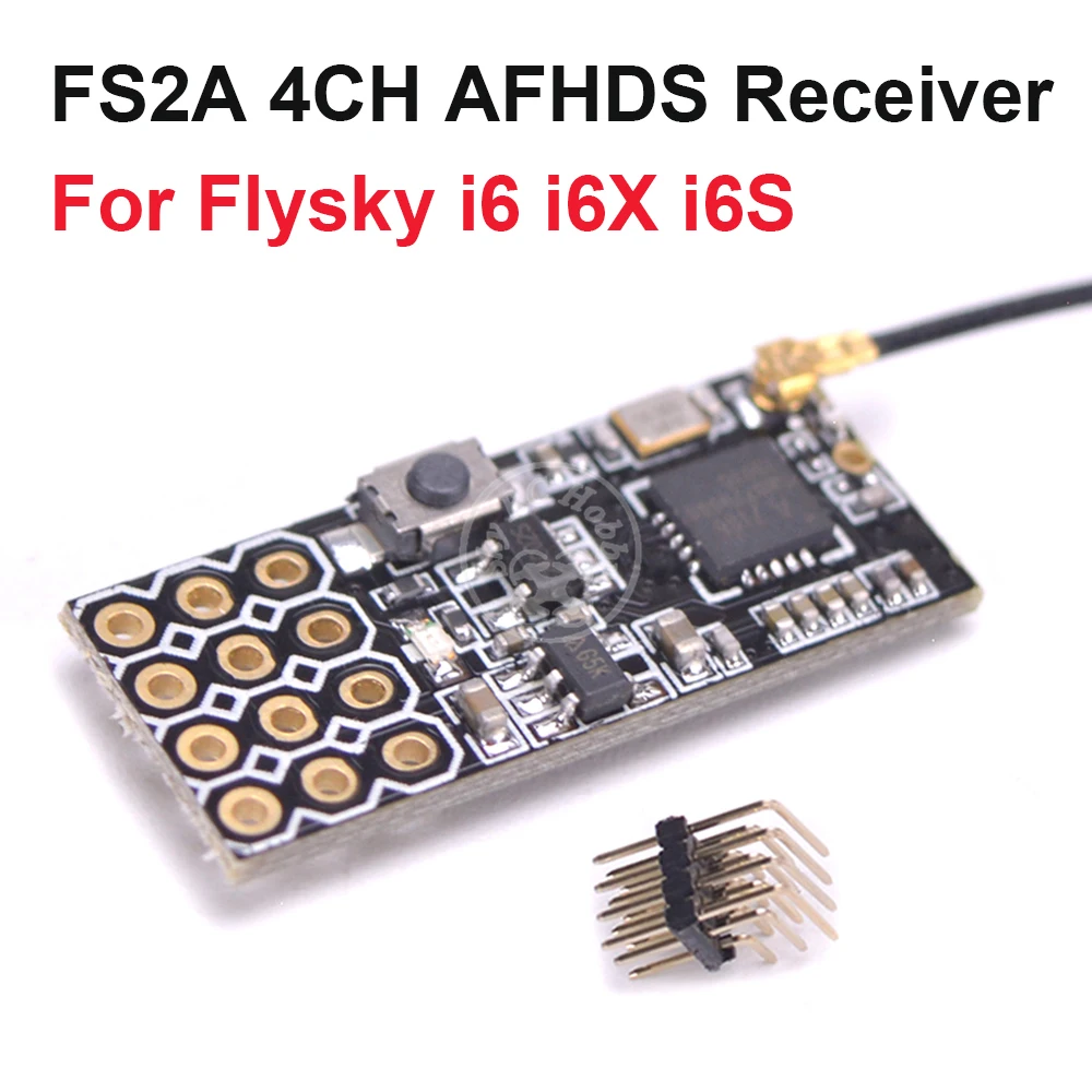 Новое поступление FS2A 4CH AFHDS 2A мини совместимый приемник ШИМ выход для Flysky i6 i6X i6S / FS