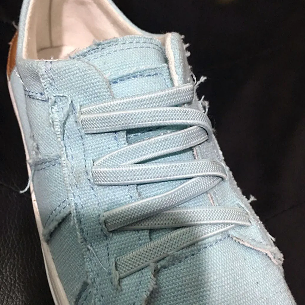 Flat-Bottomed Casual Single Shoes Women's Peas Shoes Summer Beach Blue Gray White Pink Purple Concise Canvas Shoes#G4
