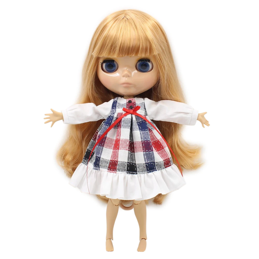 Ледяной DBS шарнирная кукла Blyth игрушка загорелая кожа блестящее лицо шарнирное