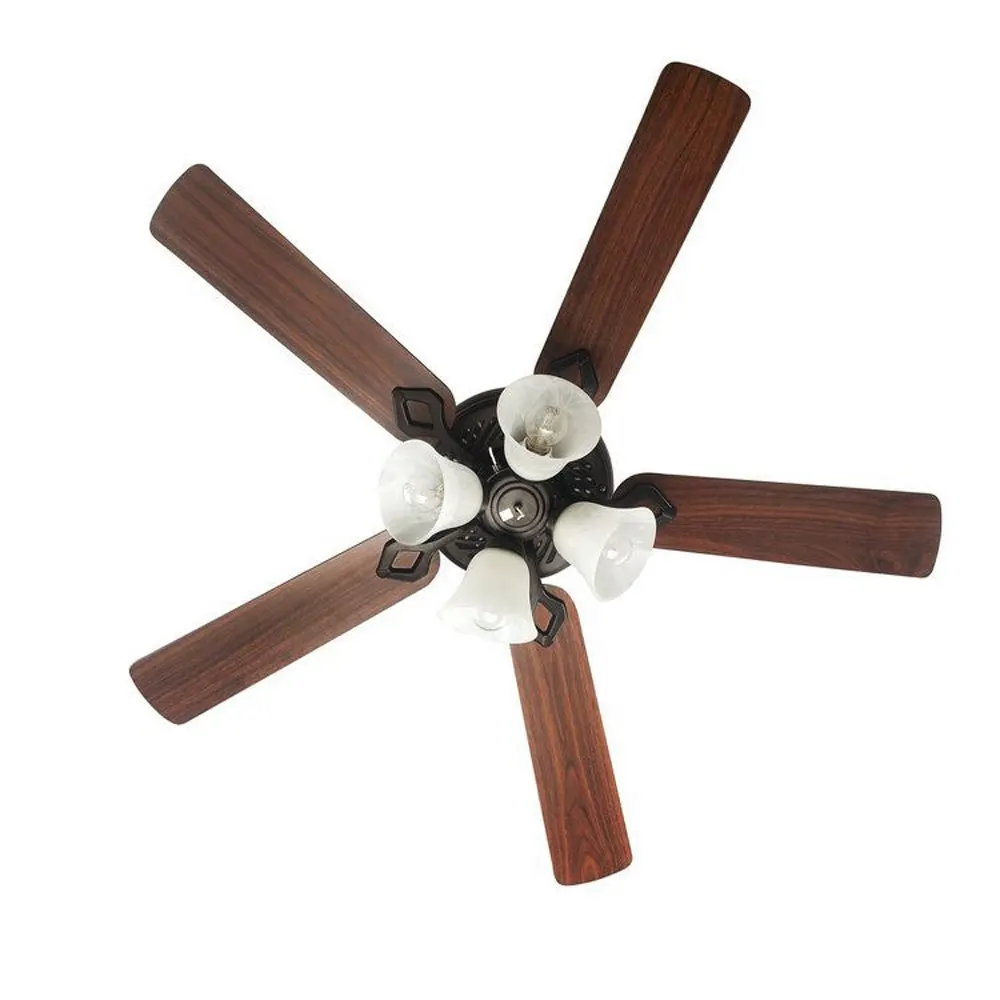 52&quot Modern European Ceiling Fan Lamp Brown Wooden fan blade Study room Lighting Fixtures Glass Living Room Light | Лампы и