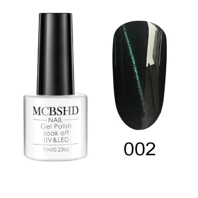 Mcbshd 7 мл magic кошачий глаз серии лак для ногтей UV светодио дный гель Soak Off полу Vernis